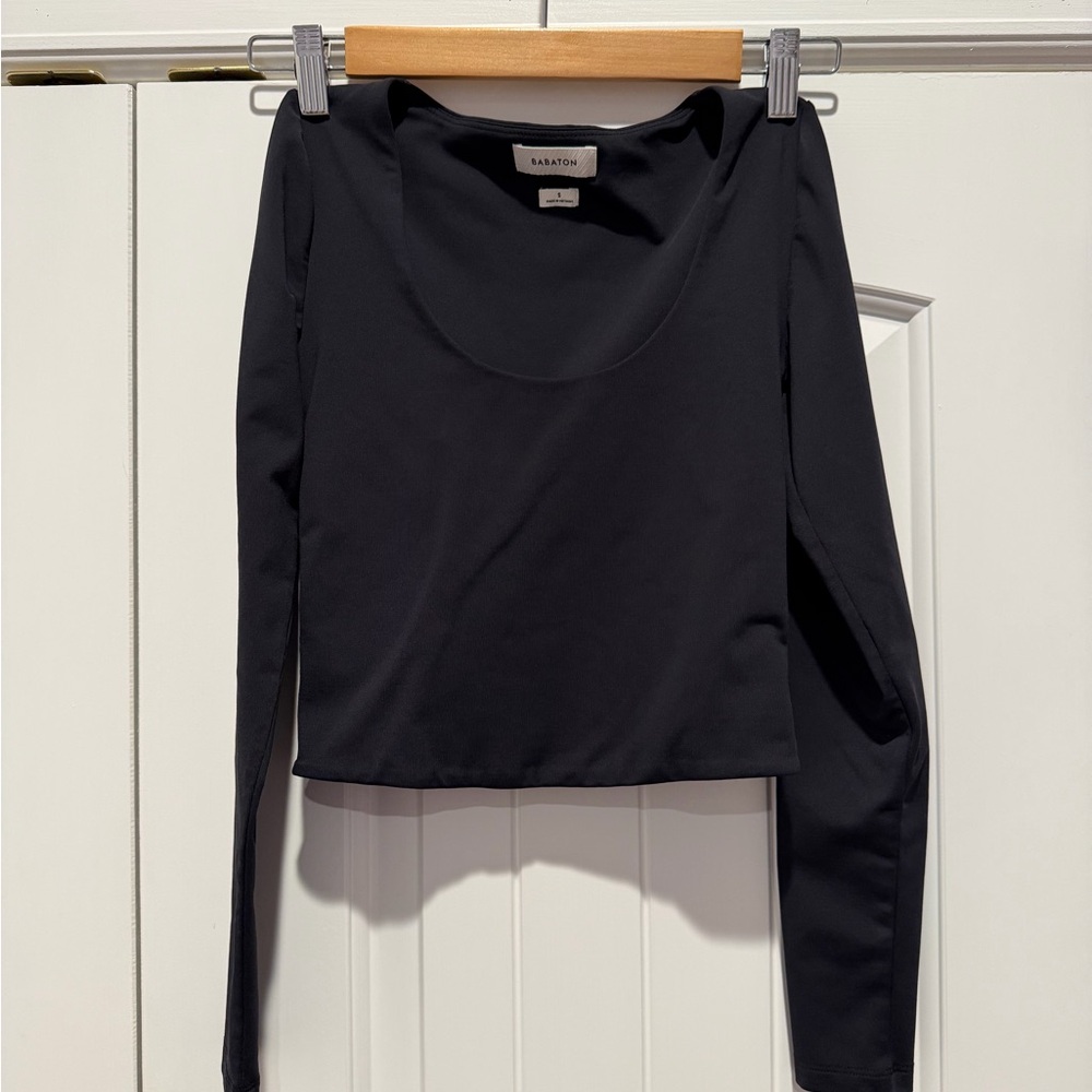 Babaton Black Long Sleeve Tee